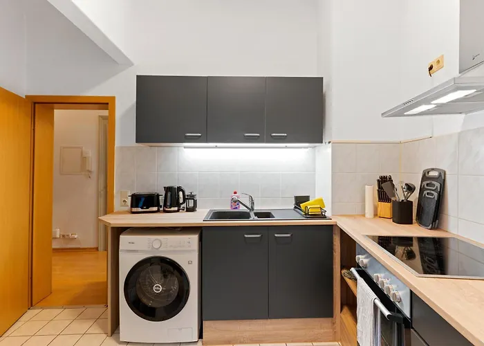 Larooms Halle - Ku11 - 2 Schlafzimmer - 4 Betten - Waschmaschine & Trockner Apartment Halle (Saale)